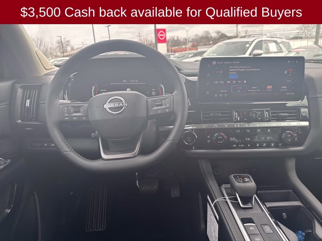 2026 Boulder Gray Pearl Nissan Pathfinder Platinum 4X4 SUV