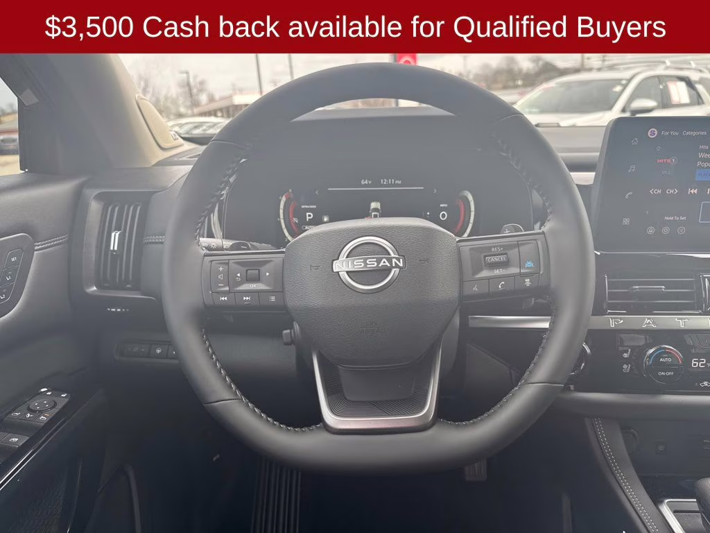 2026 Boulder Gray Pearl Nissan Pathfinder Platinum 4X4 SUV