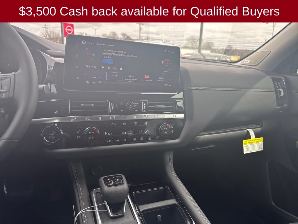 2026 Boulder Gray Pearl Nissan Pathfinder Platinum 4X4 SUV