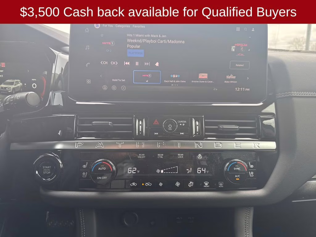 2026 Boulder Gray Pearl Nissan Pathfinder Platinum 4X4 SUV