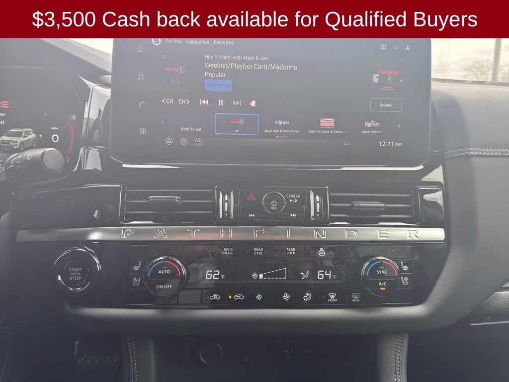 2026 Boulder Gray Pearl Nissan Pathfinder Platinum 4X4 SUV