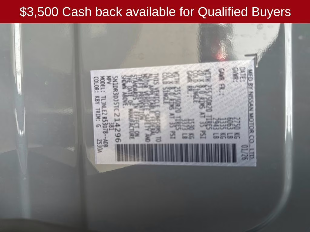 2026 Boulder Gray Pearl Nissan Pathfinder Platinum 4X4 SUV