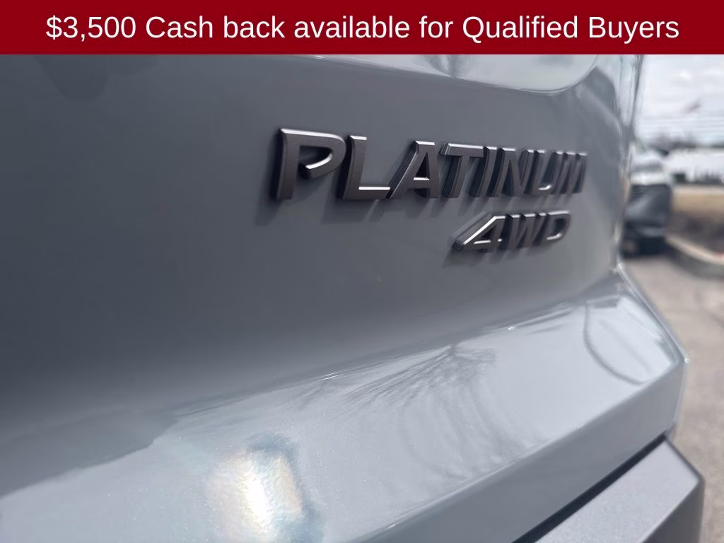 2026 Boulder Gray Pearl Nissan Pathfinder Platinum 4X4 SUV
