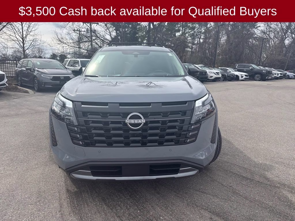 2026 Boulder Gray Pearl Nissan Pathfinder Platinum 4X4 SUV