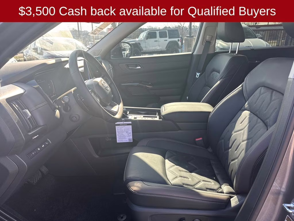 2026 Gun Metallic Nissan Pathfinder Platinum FWD SUV