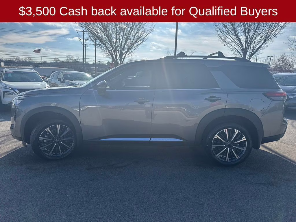 2026 Gun Metallic Nissan Pathfinder Platinum FWD SUV