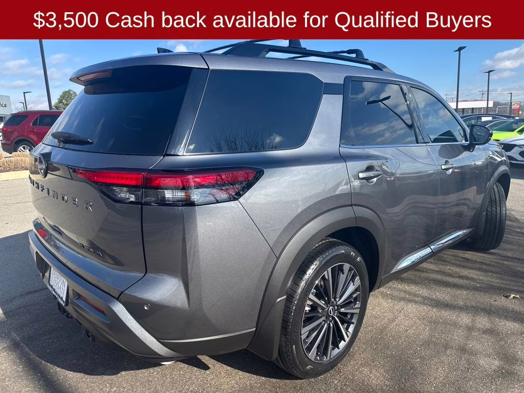 2026 Gun Metallic Nissan Pathfinder Platinum FWD SUV