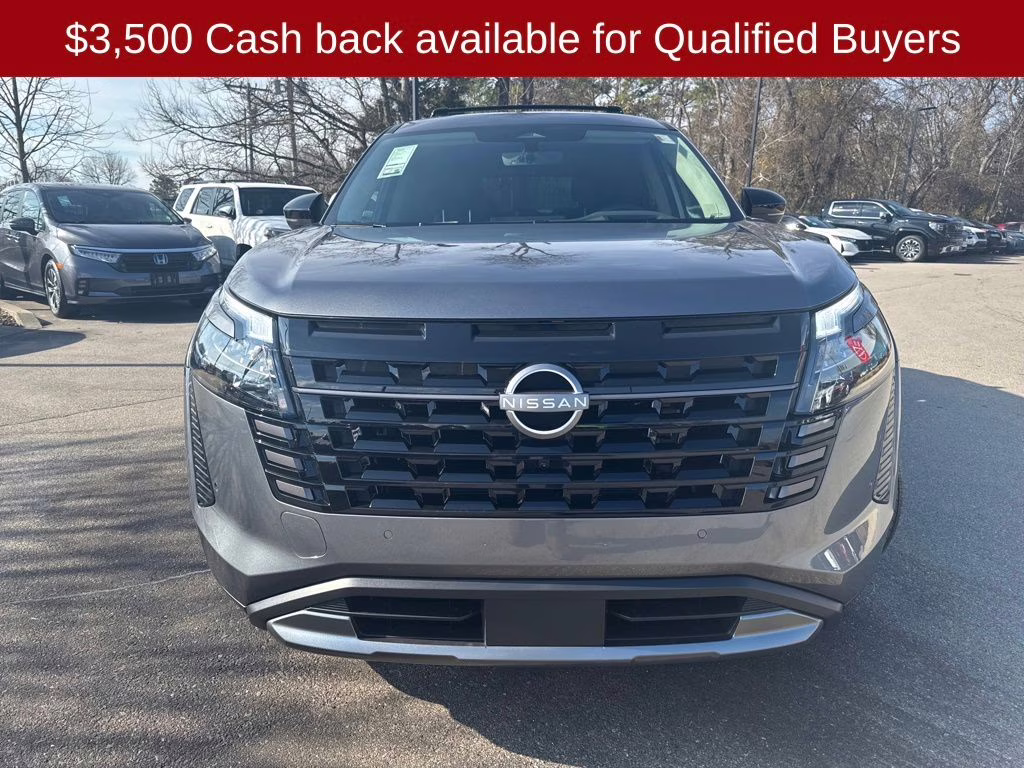 2026 Gun Metallic Nissan Pathfinder Platinum FWD SUV