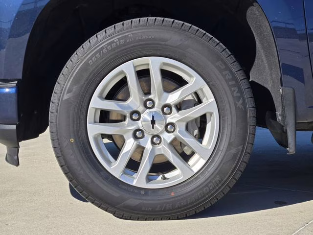 2022 Northsky Blue Metallic Chevrolet Silverado 1500 LTD RST 4X4 Truck