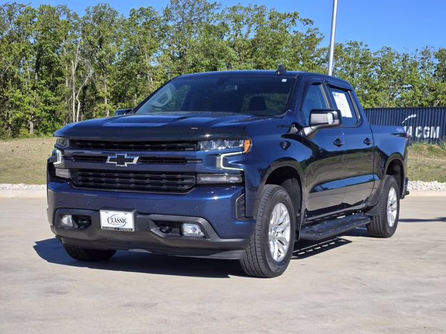 2022 Northsky Blue Metallic Chevrolet Silverado 1500 LTD RST 4X4 Truck