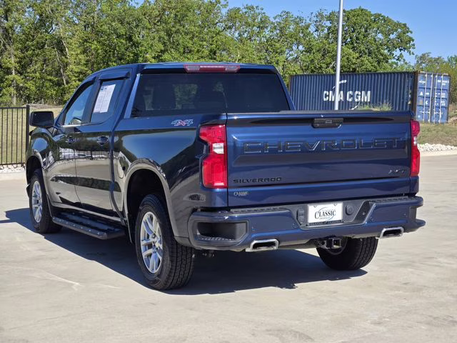 2022 Northsky Blue Metallic Chevrolet Silverado 1500 LTD RST 4X4 Truck