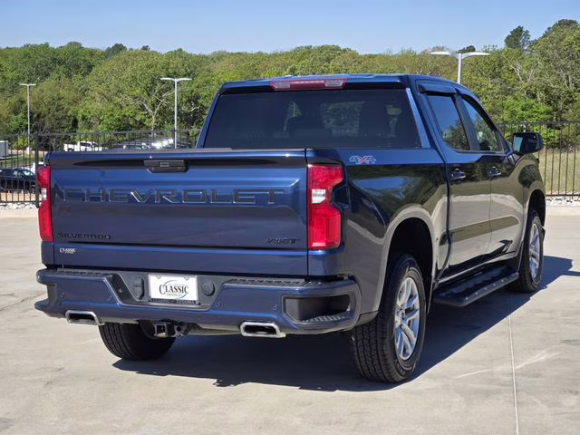 2022 Northsky Blue Metallic Chevrolet Silverado 1500 LTD RST 4X4 Truck