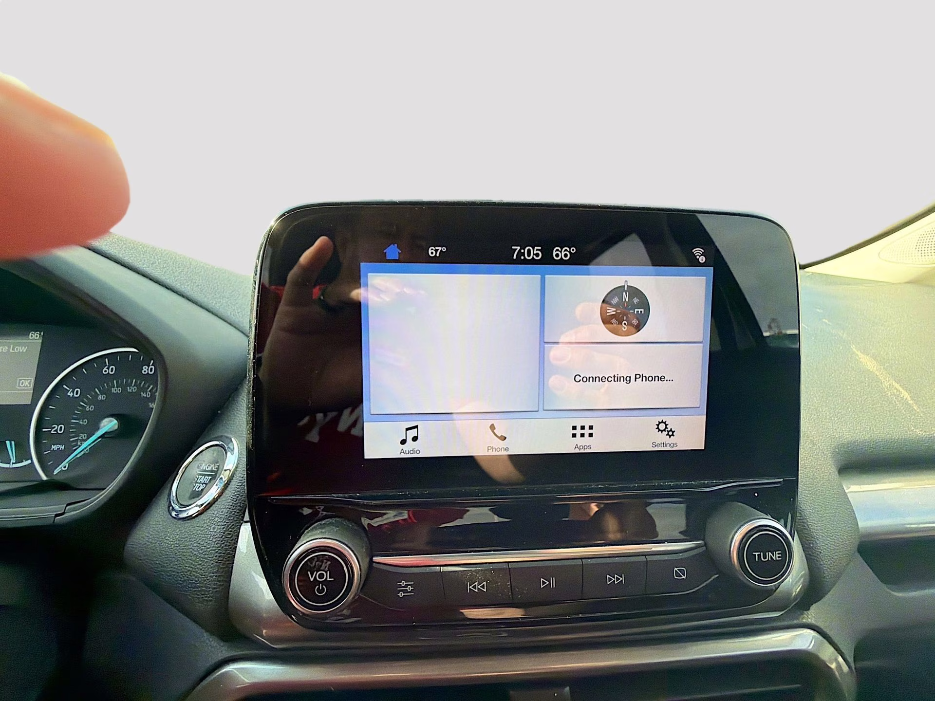 2019 Smoke Metallic Ford EcoSport SE FWD SUV