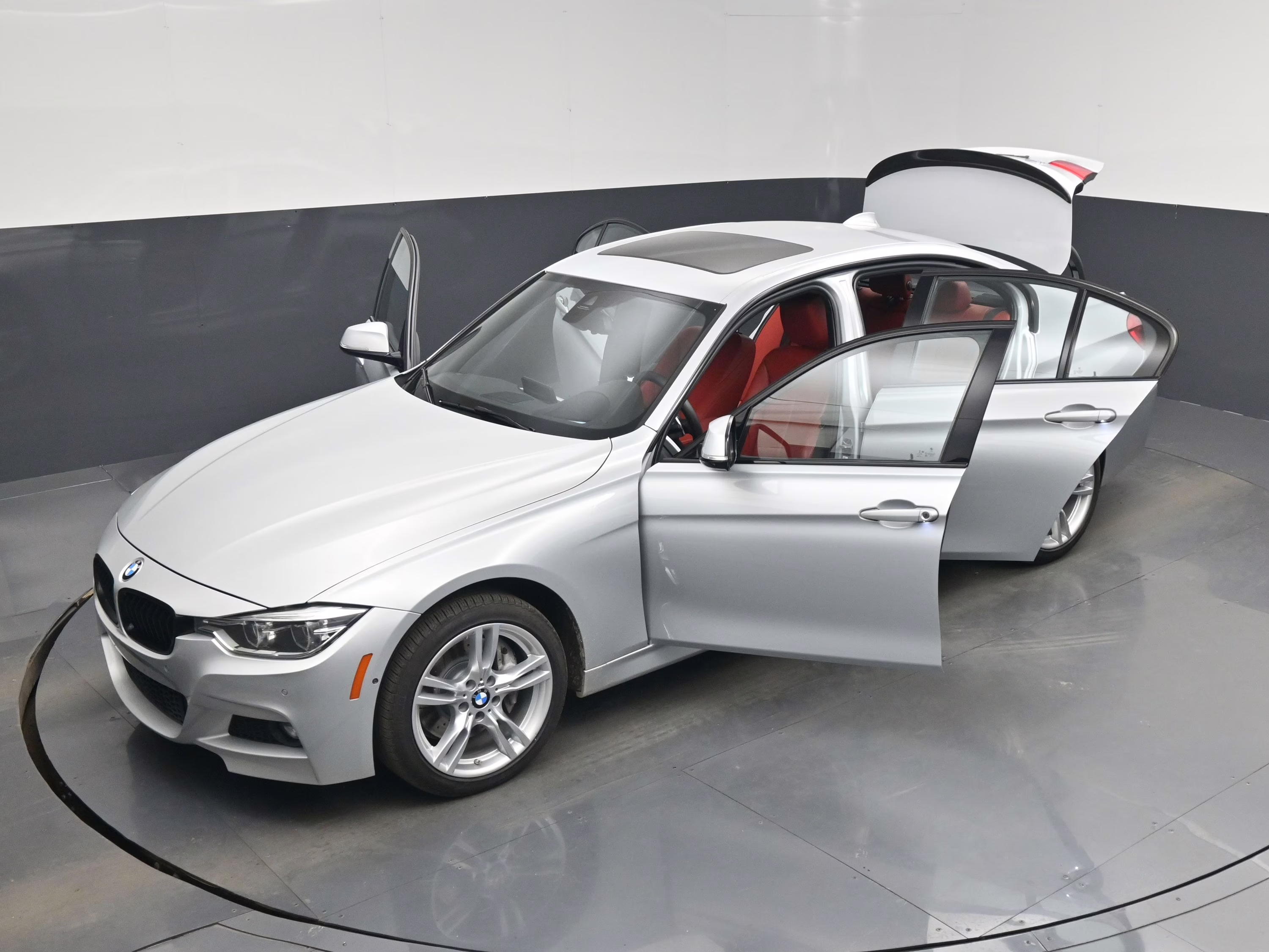 2017 Glacier Silver Metallic BMW 3 Series 340i xDrive AWD Sedan