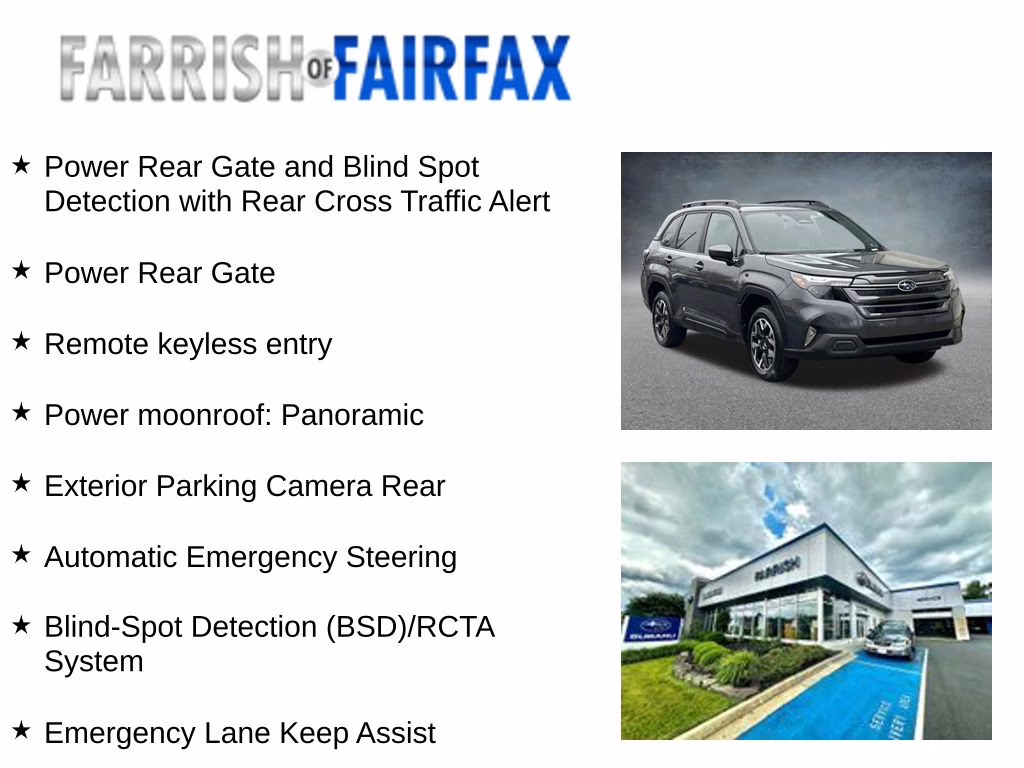 2026 Magnetite Gray Metallic Subaru Forester Premium AWD SUV