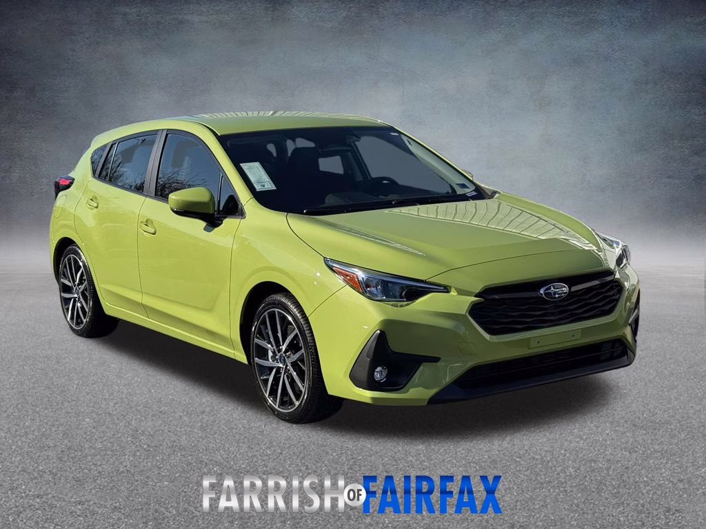 2026 Citron Yellow Pearl Subaru Impreza Sport AWD Hatchback