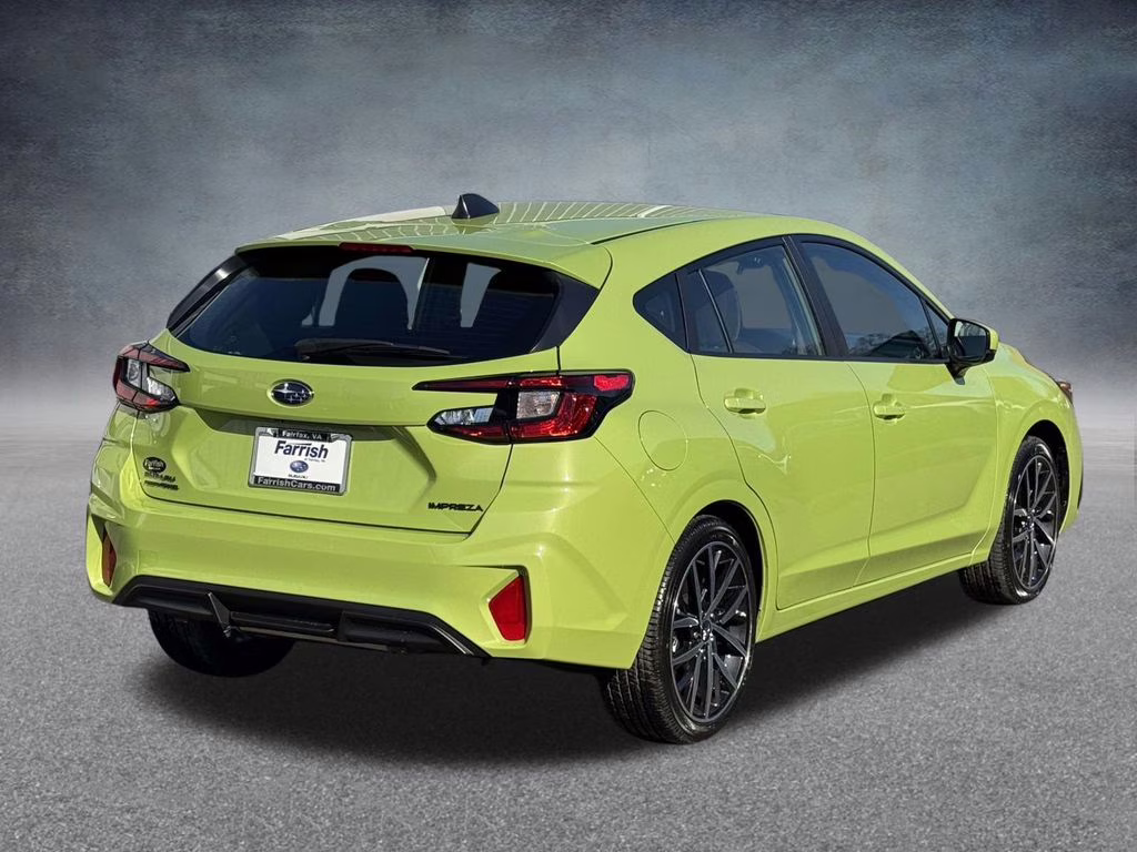 2026 Citron Yellow Pearl Subaru Impreza Sport AWD Hatchback