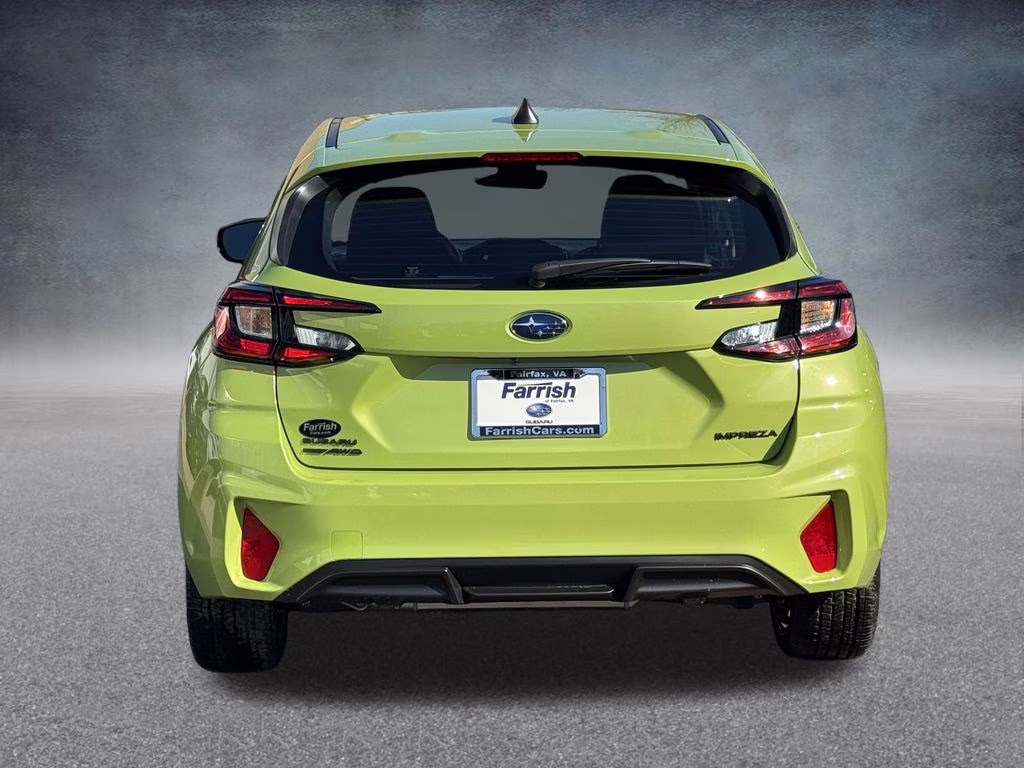 2026 Citron Yellow Pearl Subaru Impreza Sport AWD Hatchback