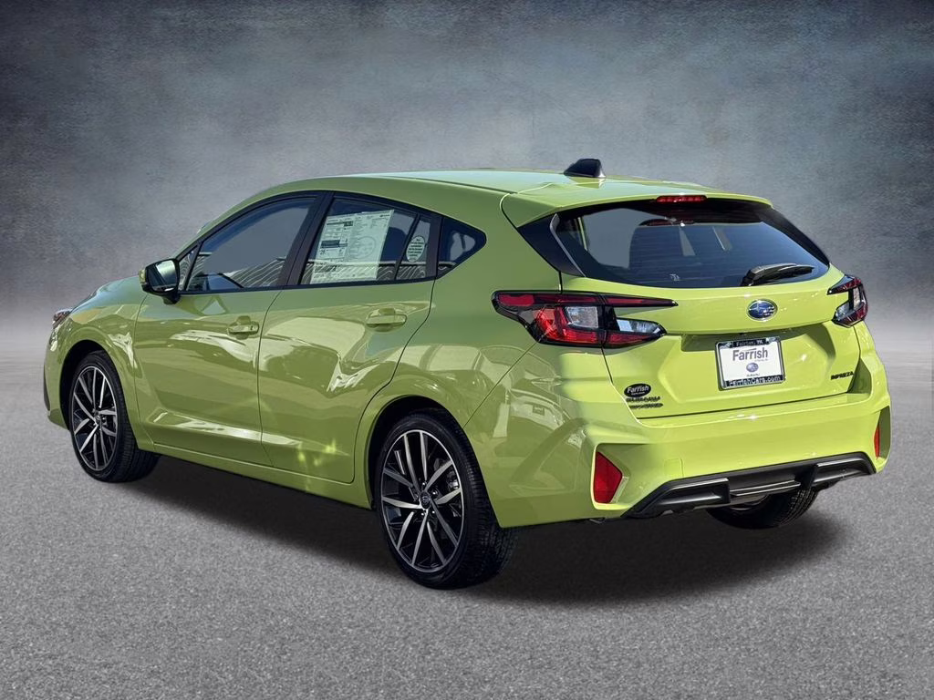 2026 Citron Yellow Pearl Subaru Impreza Sport AWD Hatchback