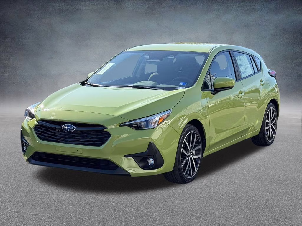 2026 Citron Yellow Pearl Subaru Impreza Sport AWD Hatchback