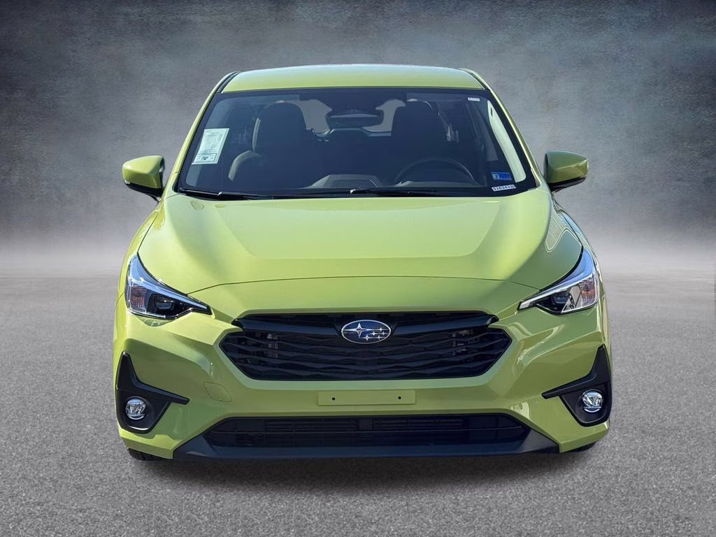 2026 Citron Yellow Pearl Subaru Impreza Sport AWD Hatchback