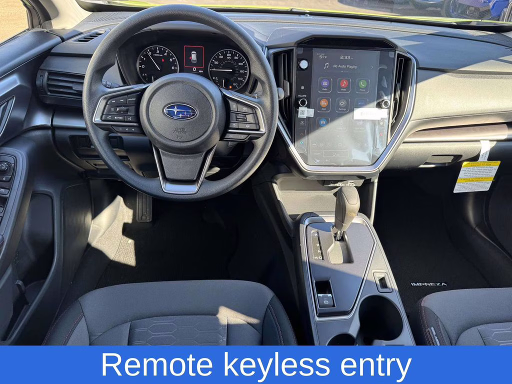 2026 Citron Yellow Pearl Subaru Impreza Sport AWD Hatchback