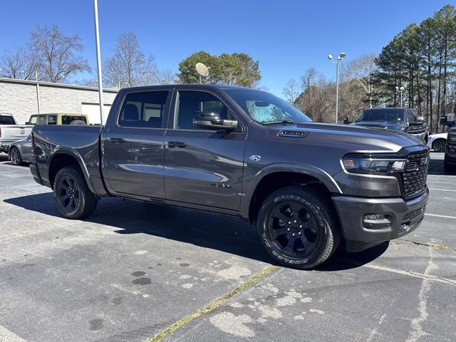 2026 Granite Crystal Metallic Clearcoat Ram 1500 Big Horn 4X4 Truck
