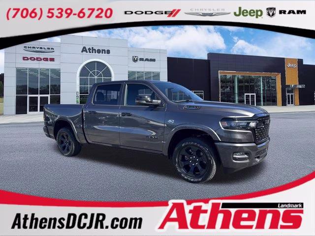 2026 Granite Crystal Metallic Clearcoat Ram 1500 Big Horn 4X4 Truck