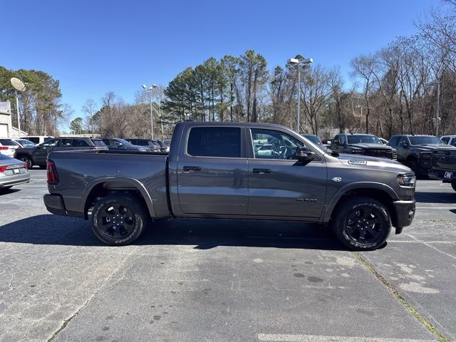 2026 Granite Crystal Metallic Clearcoat Ram 1500 Big Horn 4X4 Truck