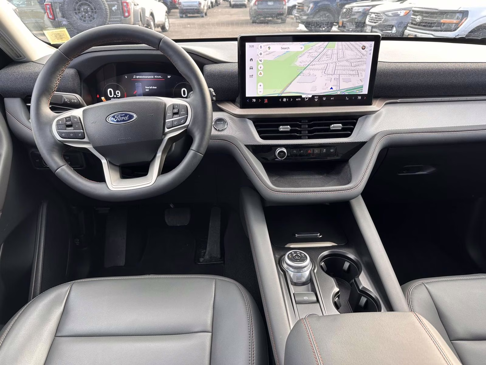 2025 Vapor Blue Metallic Ford Explorer Active 4WD 4X4 SUV