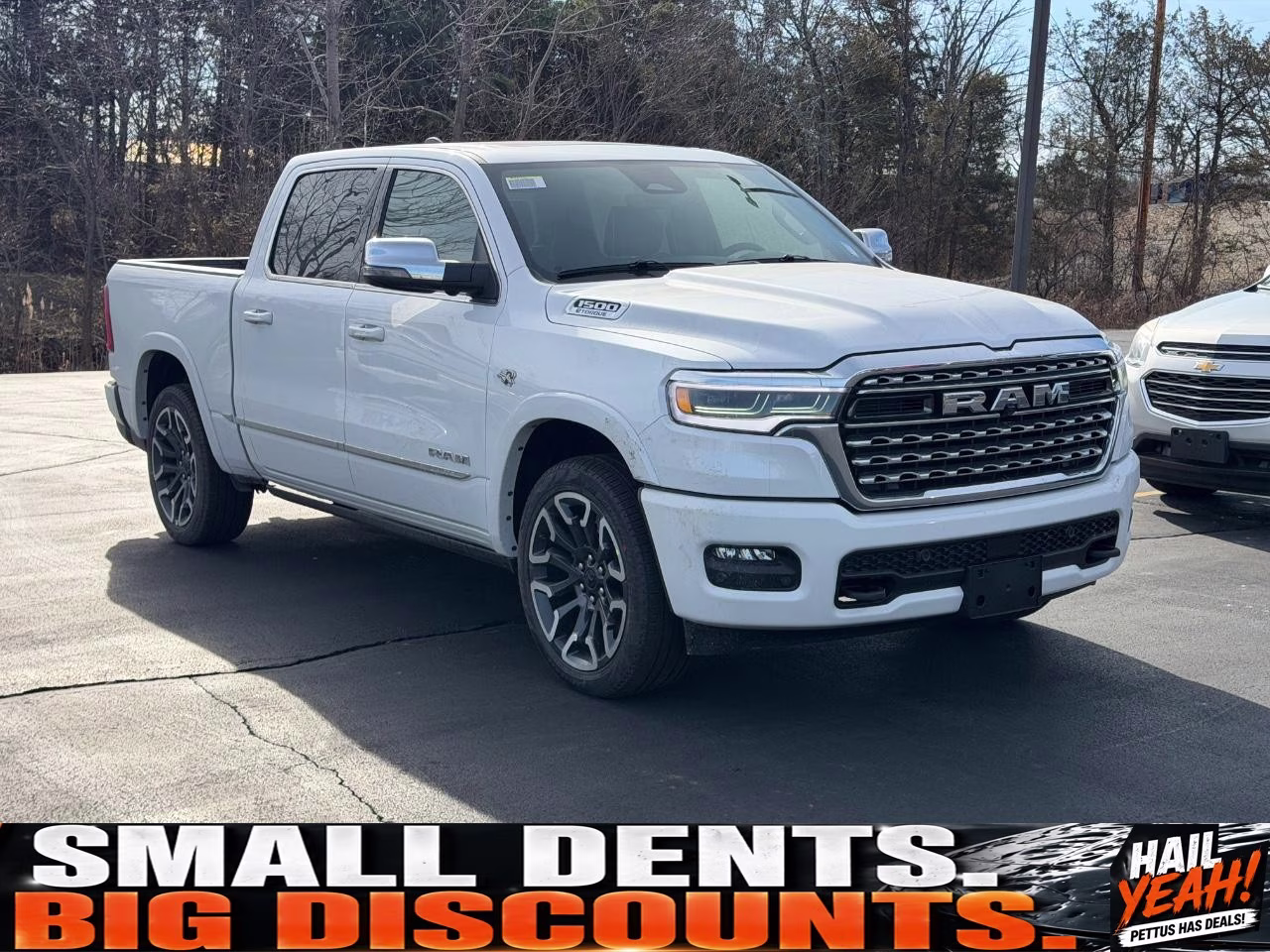 2026 Ivory White Tri-Coat Pearlcoat Ram 1500 Limited 4X4 Truck