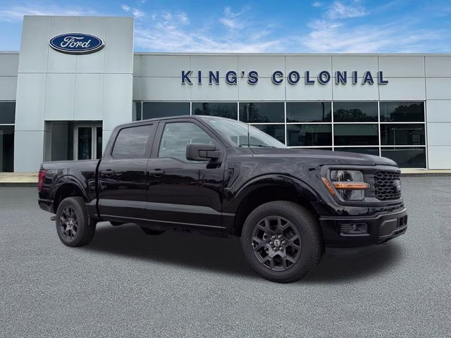 2026 Agate Black Metallic Ford F-150 Crew Cab 4x4 STX 4X4 Truck