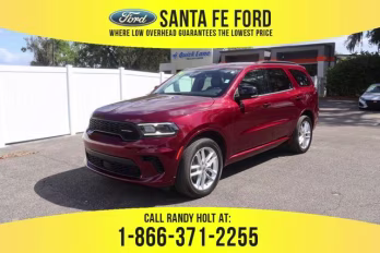 2024 Octane Red Pearlcoat Dodge Durango GT Plus AWD SUV
