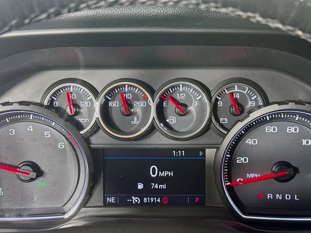 2020 Black Chevrolet Silverado 1500 RST RWD Truck