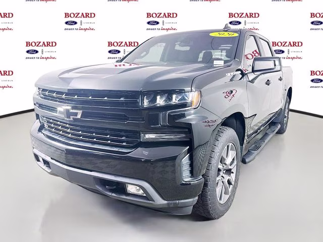 2020 Black Chevrolet Silverado 1500 RST RWD Truck