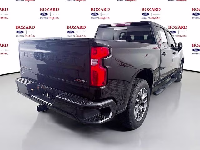2020 Black Chevrolet Silverado 1500 RST RWD Truck