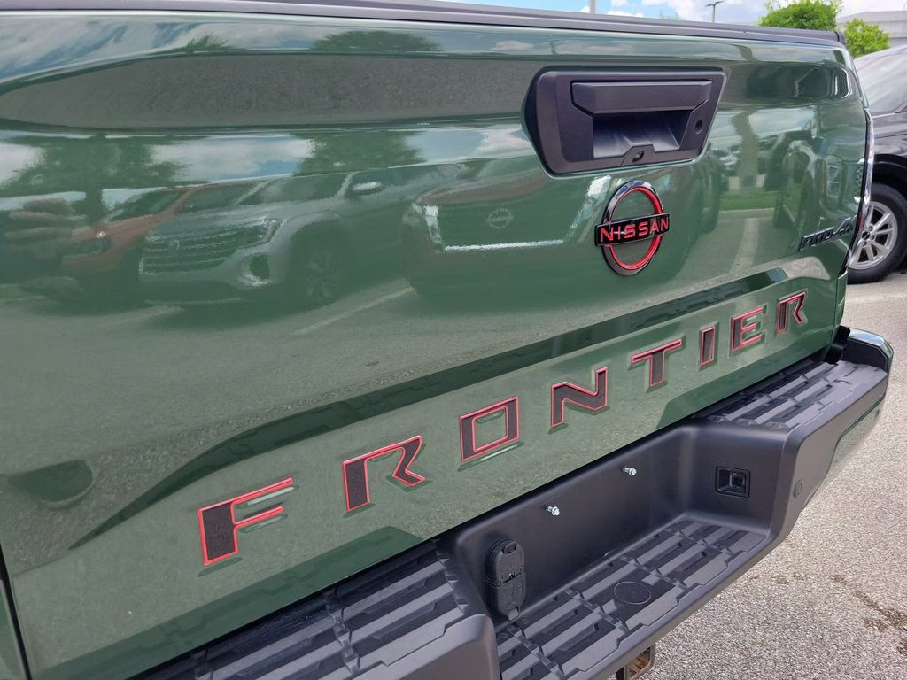 2024 Tactical Green Metallic Nissan Frontier PRO-4X 4X4 Truck