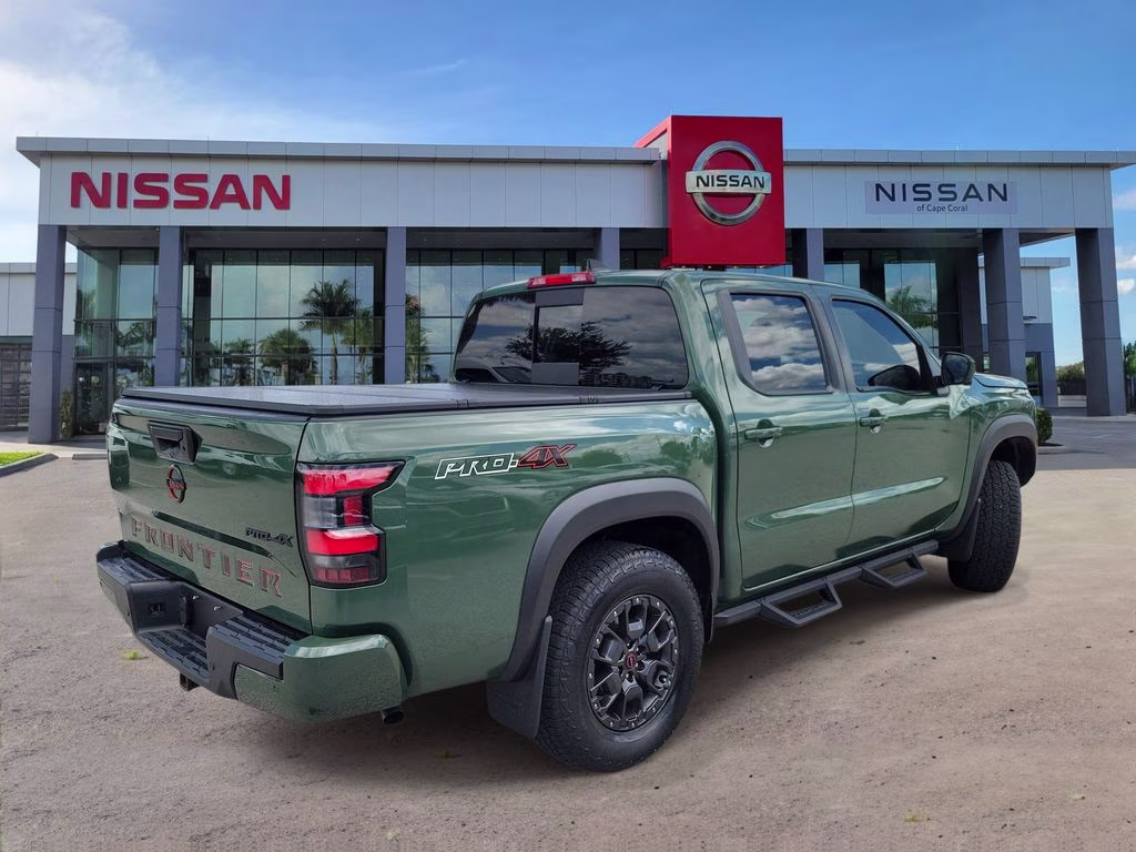 2024 Tactical Green Metallic Nissan Frontier PRO-4X 4X4 Truck