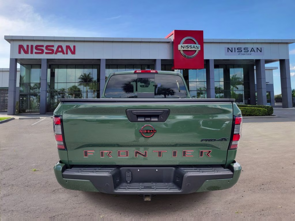 2024 Tactical Green Metallic Nissan Frontier PRO-4X 4X4 Truck