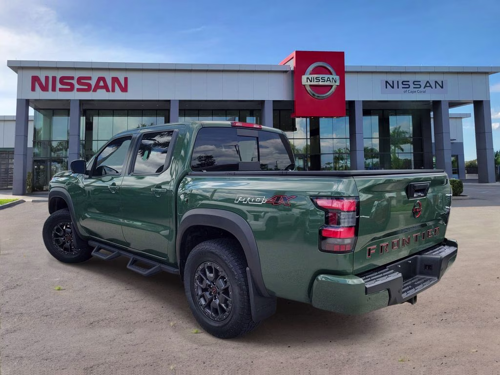 2024 Tactical Green Metallic Nissan Frontier PRO-4X 4X4 Truck
