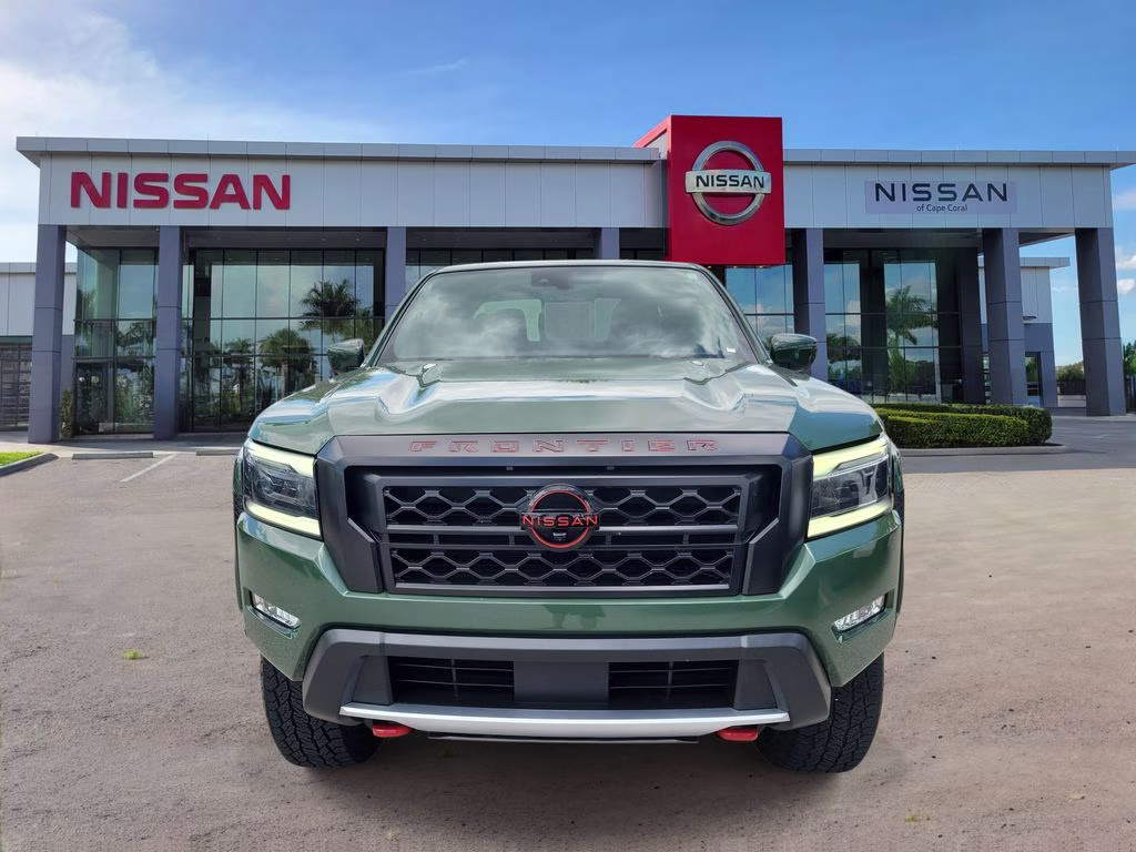 2024 Tactical Green Metallic Nissan Frontier PRO-4X 4X4 Truck