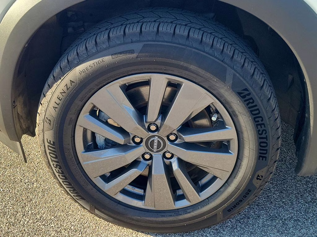 2025 Glacier White Nissan Pathfinder SV FWD SUV