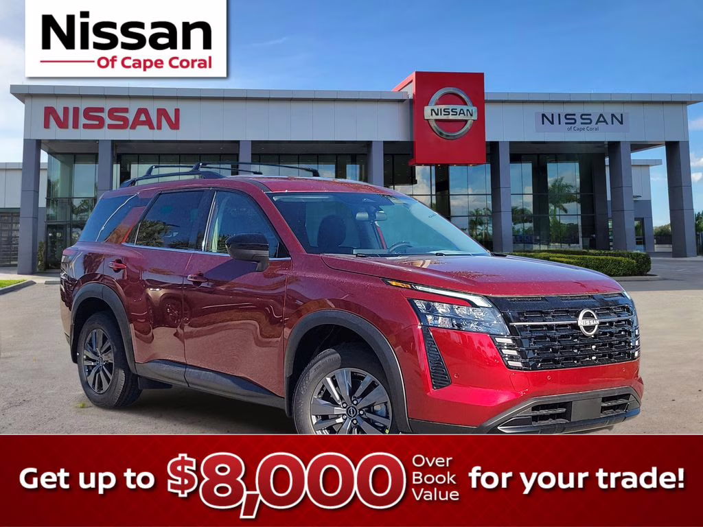 2026 Scarlet Nissan Pathfinder SV FWD SUV