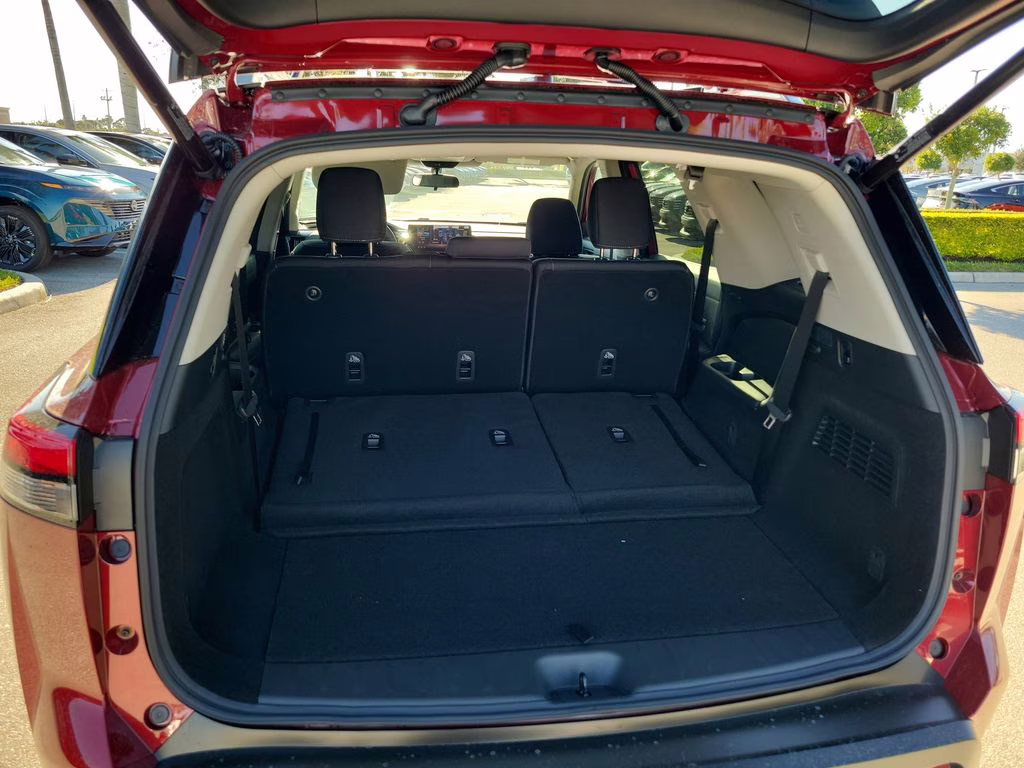 2026 Scarlet Nissan Pathfinder SV FWD SUV