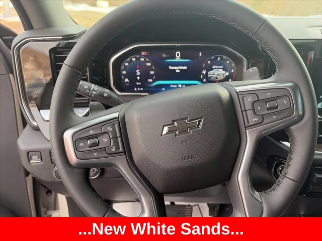 2026 White Sands Chevrolet Silverado 1500 RST 4X4 Truck