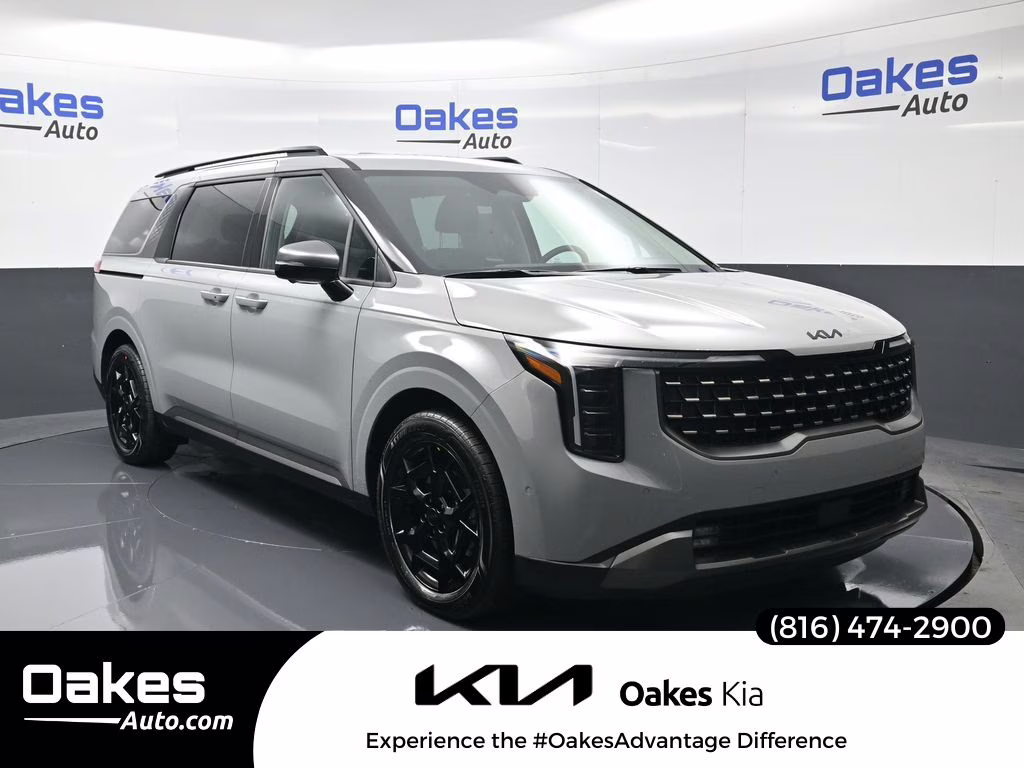 2026 Ceramic Silver Kia Carnival Hybrid SX Prestige FWD Van