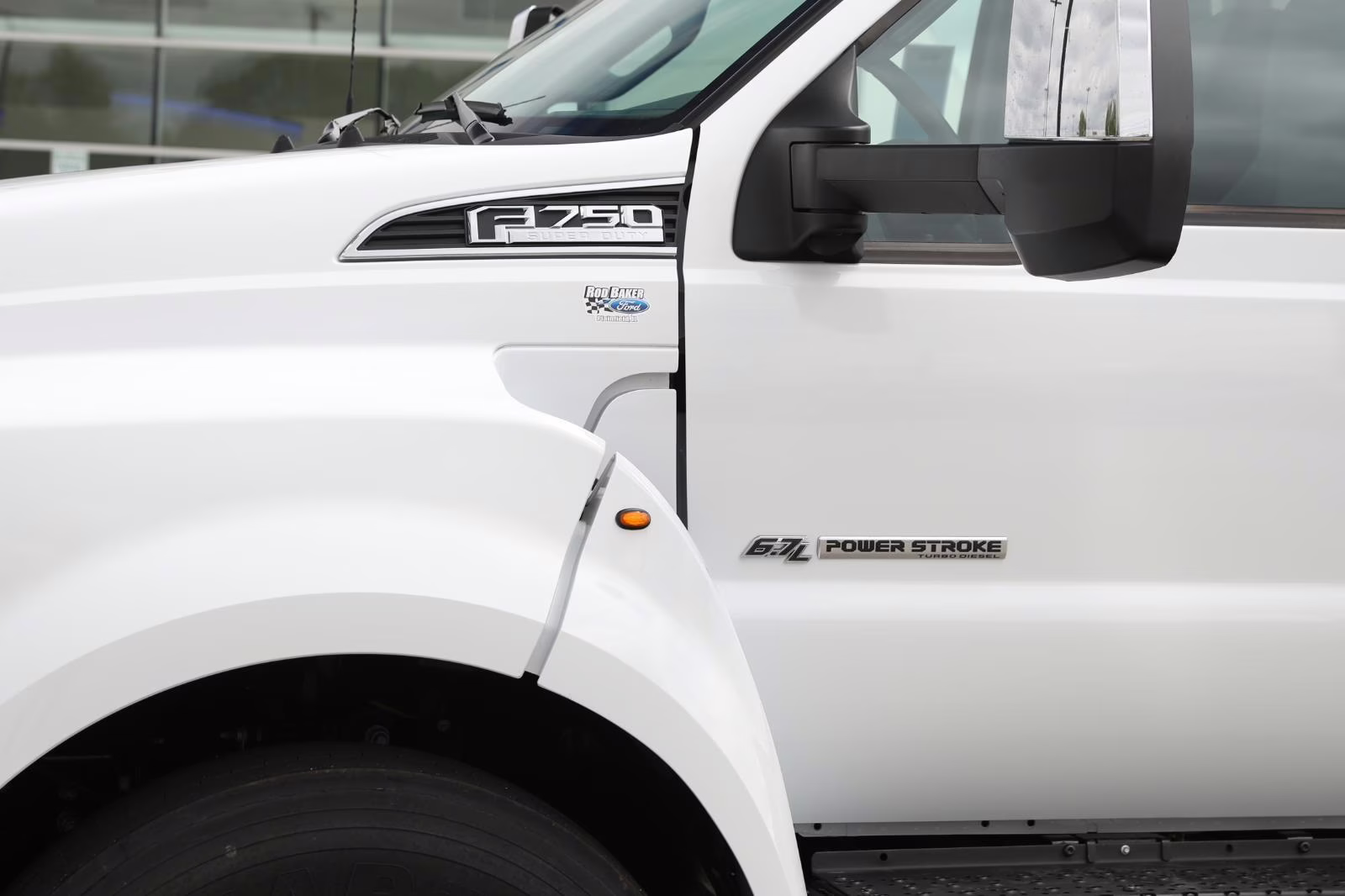2027 Oxford White Ford F-750 Straight Frame Base RWD Truck
