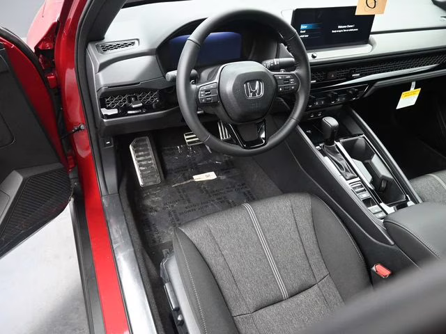 2026 Radiant Red Metallic Honda Accord Hybrid Sport FWD Sedan