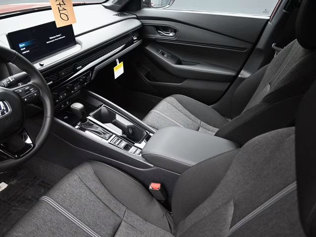 2026 Radiant Red Metallic Honda Accord Hybrid Sport FWD Sedan