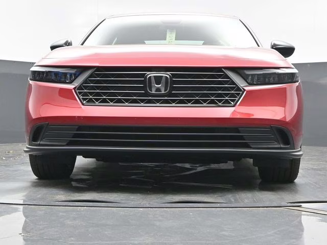 2026 Radiant Red Metallic Honda Accord Hybrid Sport FWD Sedan